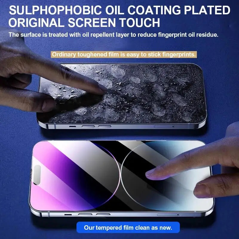 3Pcs Tempered Stg For iPhone 14 15 Plus 11 16 Pro Max iPhone 12 13 Mini XR X XS Max 6 8 7 Plus SE 2020 Screen Glass Protector